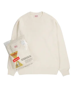 THERMAL KING RASCHEL HONEYCOMB RAGLAN CREW NECK L/S