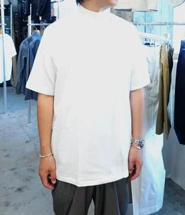 【予約】MOCK NECK TEE S/S