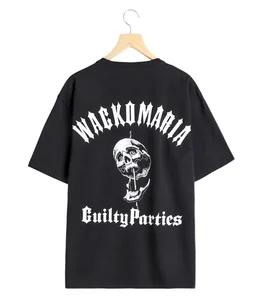56 TATTOO STUDIO / WASHED HEAVY WEIGHT CREW NECK T-SHIRT