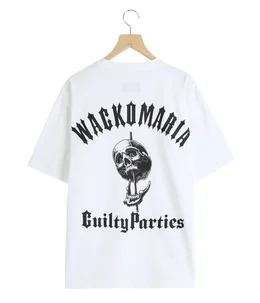 56 TATTOO STUDIO / WASHED HEAVY WEIGHT CREW NECK T-SHIRT