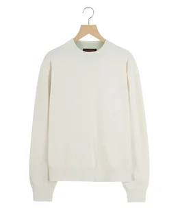 コットンカシミヤ プレーンモックネックプルオーバー | CABaN(キャバン