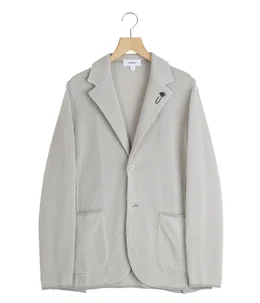 KNIT JACKET SINGLE | LARDINI(ラルディーニ) / アウター スーツ
