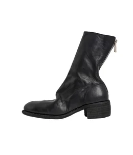 【レディース】BACK ZIP MID BOOTS -SOFT HORSE FULL GRAIN BLKT-