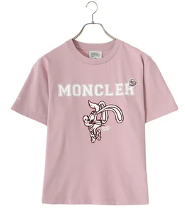 MONCLER モンクレール レディース Tシャツ　PNK M