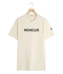 MONCLER ホワイト 半袖Tシャツ SS T-SHIRT | MONCLER(モンクレール) / トップス カットソー半袖・T