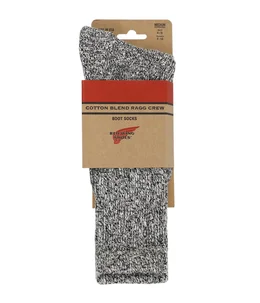 COTTON BLEND RAGG CREW