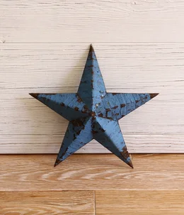 Handmade Tin stars 12inch