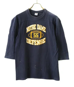【USED】Champion NOTRE DAME FOOTBALL T-SHIRTS