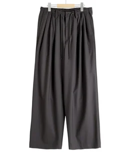 TRIPLE PLEATED EASY TROUSERS