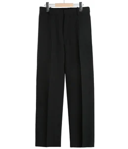 【予約】FLAT TAPERED TROUSERS ORGANIC WOOL SURVIVAL CLOTH