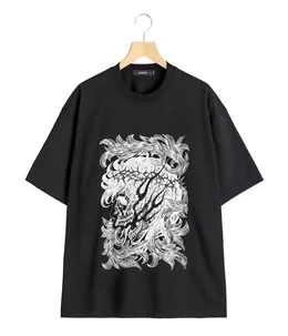Pima Cotton S/S Tee (Leaf Skull)