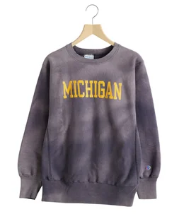 【USED】80’s Champion Reverse Weave MICHIGAN