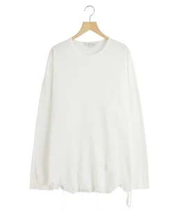 DAMAGE WAFFLE CREW LS T-SHIRT