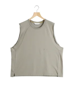 FADED SLEEVELESS T-SHIRT