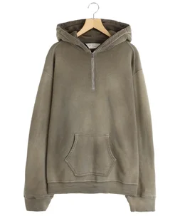FLEECE-LINED SWEAT HOODIE | ANCELLM(アンセルム) / トップス