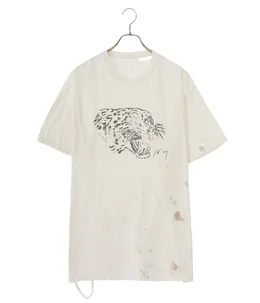 ancellm AGING LEO T-SHIRT マスタード アンセルム - Tシャツ