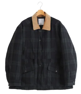 CHECK HALF JACKET