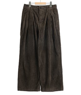 CORDUROY WIDE SLACKS