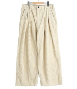 CORDUROY WIDE SLACKS
