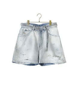 CRASH DENIM SHORTS | ANCELLM(アンセルム) / パンツ ハーフ・ショート