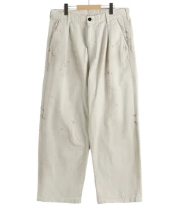 PAINT CHINO TROUSERS