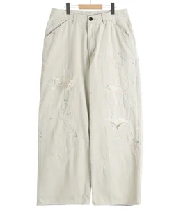 REMAKE WIDE CHINO TROUSERS