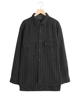 STRIPE BOXY WORK SHIRT
