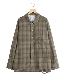AGING RAYON CHECK SHIRT