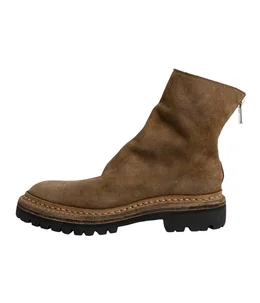 GUIDI バックジップブーツ COMOLI別注カラー