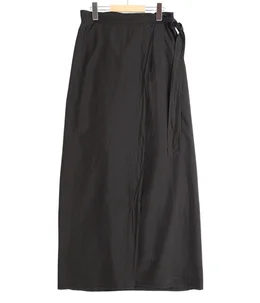 【レディース】シルク製品染 ラップスカート