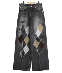 MB DIAMOND WIDE JEANS