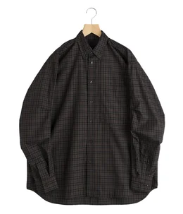 TECH BUTTON DOWN SHIRT L/S PLAIDS