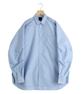 TECH REGULAR COLLAR SHIRT L/S STRIPE
