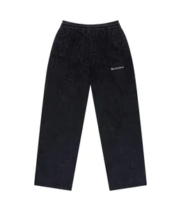 PAISLEY EMBOSSED TRACK PANTS