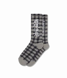 CHECKED HWC SOCKS