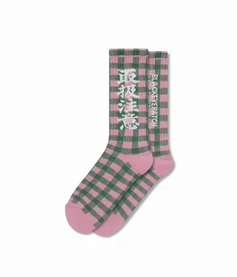 CHECKED HWC SOCKS