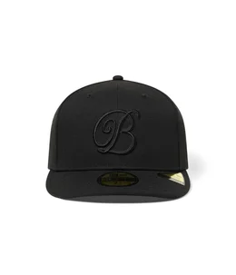 B EMBLEM PRE CURVED NEW ERA CAP