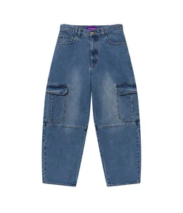 URBAN ARROWS STITCHED CARGO JEANS | BlackEyePatch(ブラックアイ