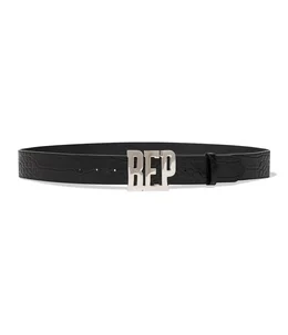 CROCODILE LETTERS BELT
