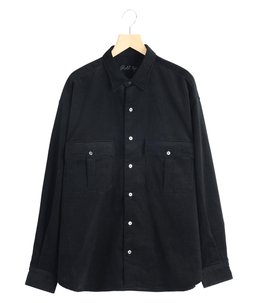 ROLL UP ORGANIC CORDUROY SHIRT (14WALE)