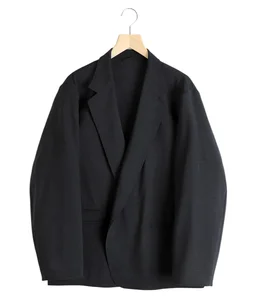 Washed Wool Voile Cardigan Jacket