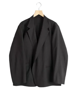 Washed Wool Voile Cardigan Jacket
