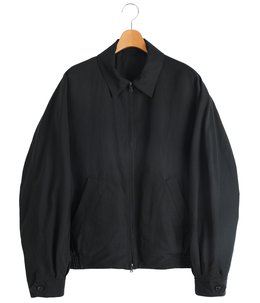Washed Wool Silk Sports Jacket
