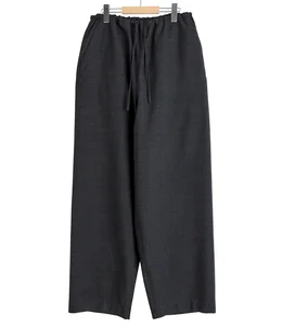 Wool Ramie Mohair Side Seamless Pants