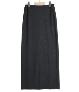 【レディース】Wool Rib Skirt