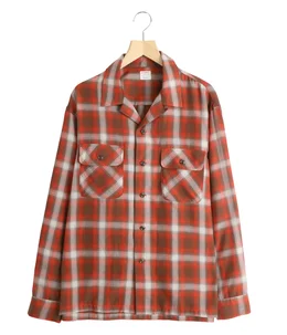 OPEN COLLAR L/S SHIRTS