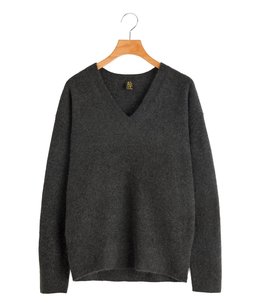 【レディース】CASHMERE FOX AIR TENJIKU V NECK