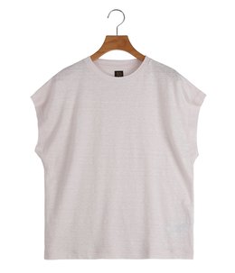 【レディース】NORMANDY LINEN CAP SLEEVE T-SHIRT