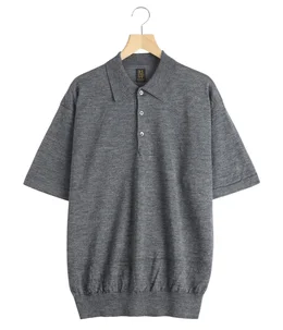 CHOMA POLO SHORT SLEEVE | BATONER(バトナー) / トップス ポロシャツ