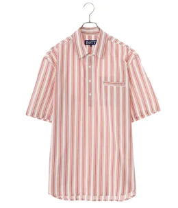 bott stripe pullover shirt ストライプシャツ L